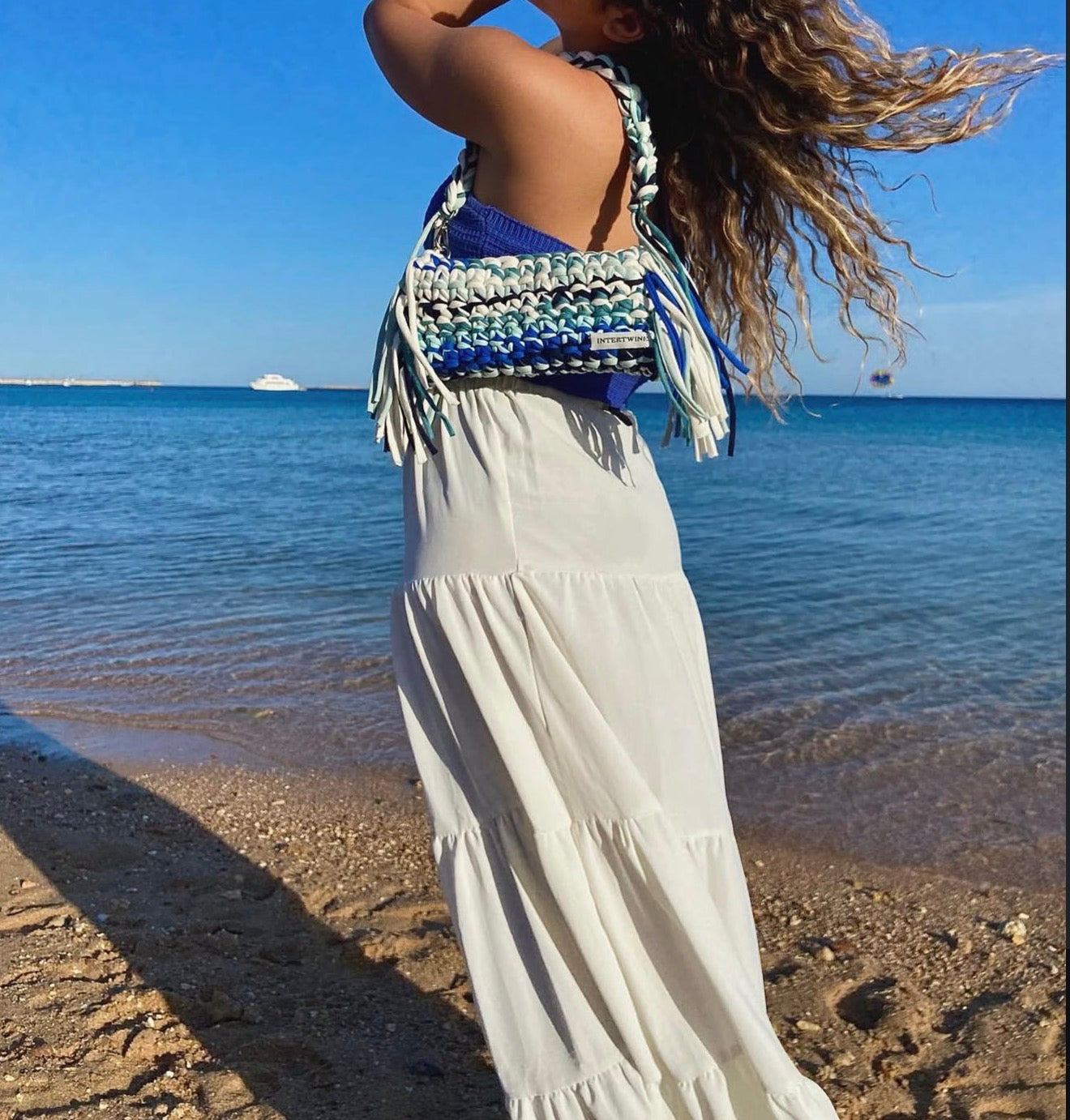 Baguette Bag-Sky