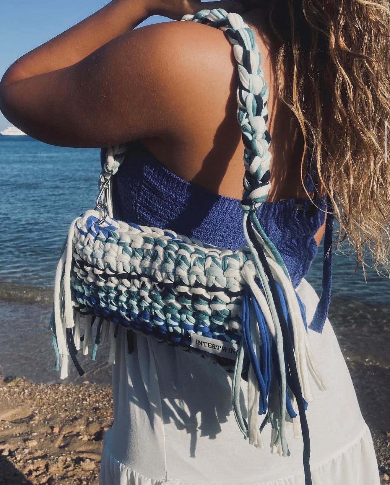 Baguette Bag-Sky