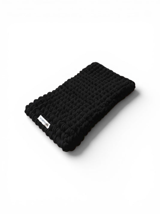 Solid Black Classis Laptop Sleeve